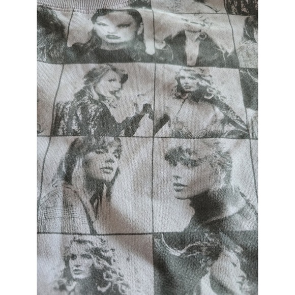 Taylor Swift The Eras Tour Cropped Sweatshirt Lavender Women's Girls Size L - Picture 3 of 7